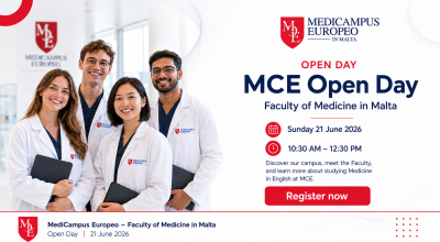 MCE Open Day in Malta - Sunday 21 June 2026